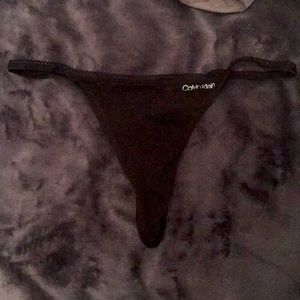 Super cute black thong